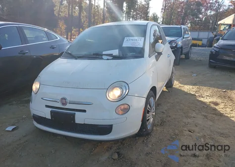 2013 Fiat 500 Pop из США, поврежденный, VIN 3C3CFFARXDT570113